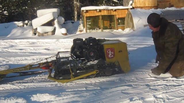 Мотобуксировщик Warszawa Nord Как запрячь мотособаку смотреть онлайн