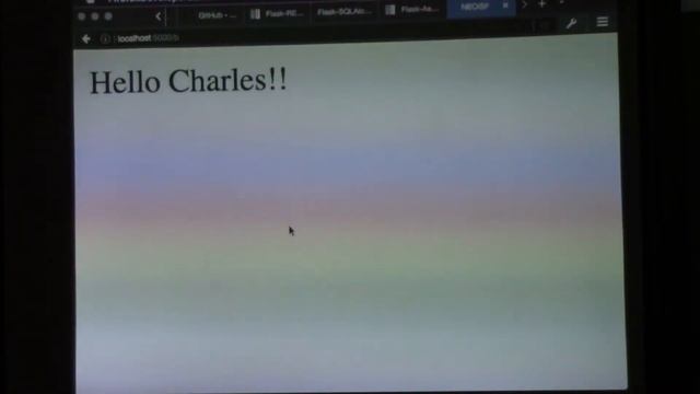 NEOISF - Charles Yost - Creating web Apps with Python & Flask смотреть онлайн