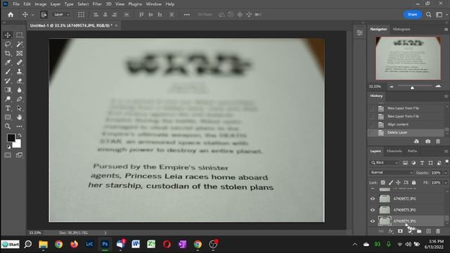 How to merge Focus Stacking images in Photoshop смотреть онлайн