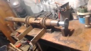 Пресс для брикетов, чертёж, сборка своими руками.