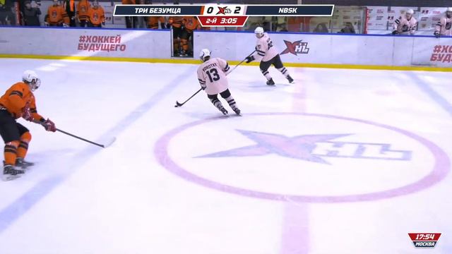 Live | ТРИ БЕЗУМЦА x NBSK | Игровой день №8 | XHL Media Division смотреть онлайн