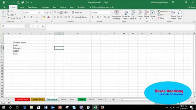 Excel bangla tutorial tricks 02 : File Sharing, PDF, Save AS , Save & new folder create in Excel смотреть онлайн