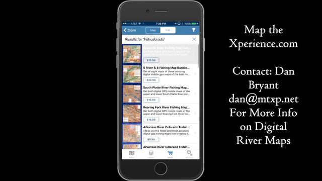 How to Download and Purchase Mobile Digital River Maps from Map the Xperience!! смотреть онлайн