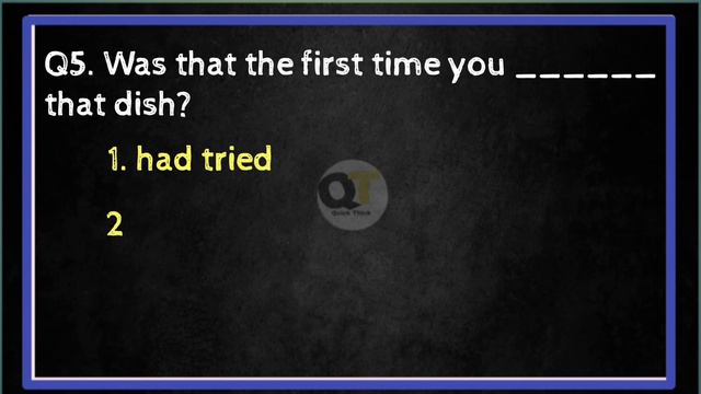 English Grammar Quiz Part -5 ll Past Perfect Tense ll Grammar Test ll English Grammar ll смотреть онлайн