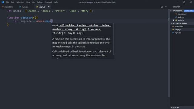 How to Append Value to an Array from Input Text in Javascript смотреть онлайн