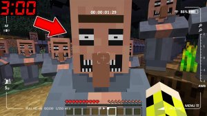 Что случилось в этой деревне ЖИТЕЛЕЙ в 3 часа ночи в майнкрафт? MINECRAFT HORROR - POISON