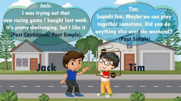 Conversation | Dialogues | Kids' Talk Fun Times and Tense Learning.| Kid reading
