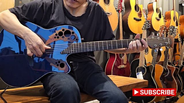 Review Ovation Ce44p-8tq | By Guitars Loft смотреть онлайн