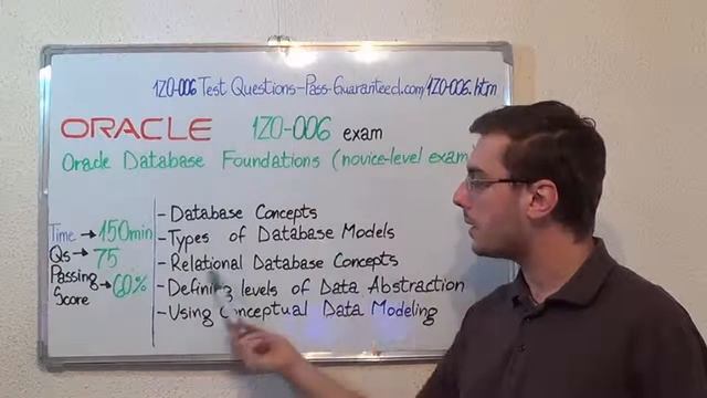 1Z0-006 – Oracle Exam Database Foundations Test Novice-Level Questions смотреть онлайн