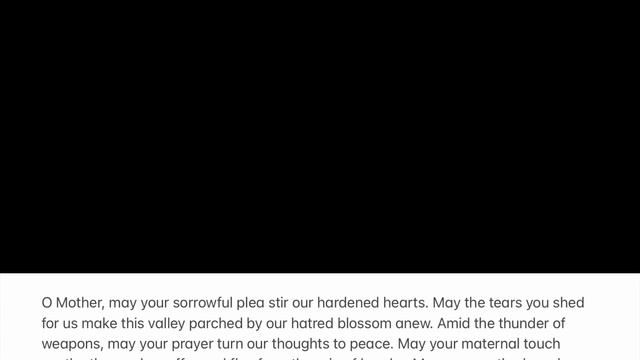 The Pope’s prayer of consecration for Russia and Ukraine to the immaculate heart of Mary смотреть онлайн