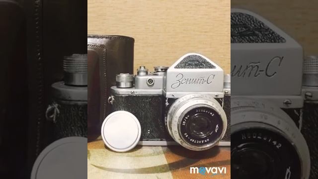 Моя небольшая коллекция фотоаппаратов СССР часть 52.Зенит С смотреть онлайн