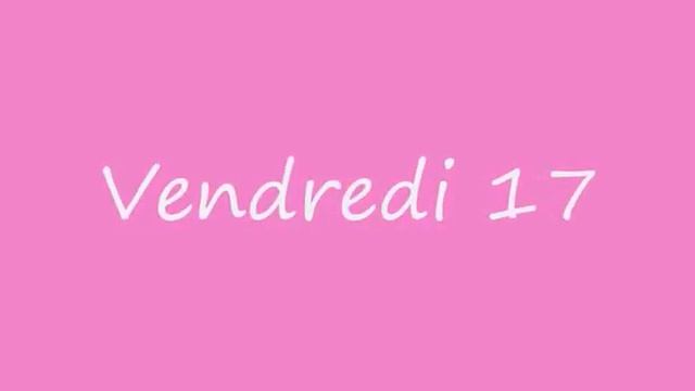 Les Jours De La Semaine Chanson Française. Les Petites Mains...