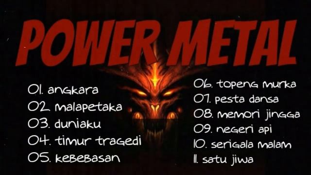 lagu power metal terbaik - lagu rock metal indonesia смотреть онлайн