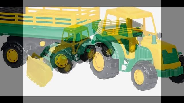 Игрушка Трактор Серия АЛТАЙ Полесье Polesie смотреть онлайн