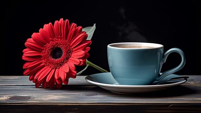 Positive August Jazz ☕ Relaxing Jazz Coffee Music And Smooth Fall Bossa Nova Piano To Upbeat The Da