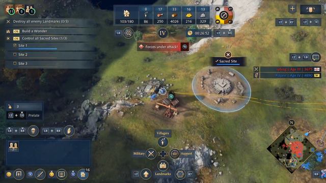 Age of Empires 4 Xbox Ranked 1v1 HRE Vs English Crazy Game смотреть онлайн