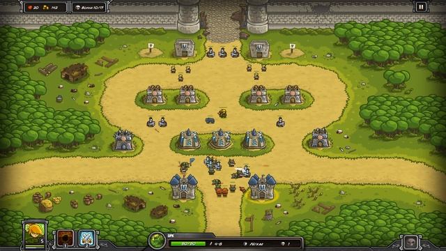 Kingdom Rush - Прохождение #5: Цитадель смотреть онлайн