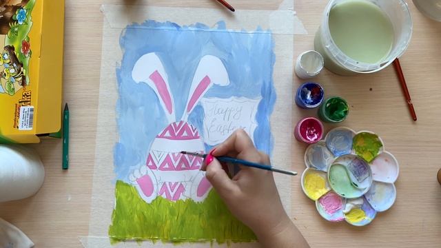 Рисуем открытку к Пасхе смотреть онлайн
