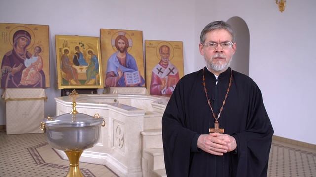 В храме: о Таинстве Крещения детей. Священник Александр Писларь смотреть онлайн