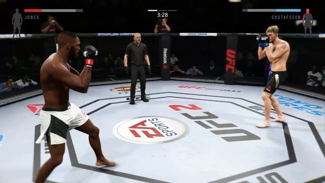 JON JONES vs ALEXANDER GUSTAFSSON - UFC 2 смотреть онлайн
