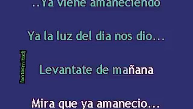 KARAOKE LAS MAÑANITAS PISTA ORIGINAL con mariachis смотреть онлайн
