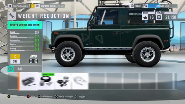 Forza Horizon 3 - Rock Crawler Build - Land Rover Defender смотреть онлайн