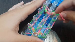 Плетение из резиночек Rainbow loom желейный Мишка!?? The Nikita ✅