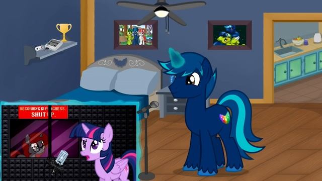 A Pony Reacts - My Little Fanfic - Bloopers Are Contagious! смотреть онлайн