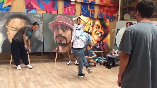 Брейк-данс на фестивале граффити на Лиговском проспекте - 1 июля 2016 года смотреть онлайн
