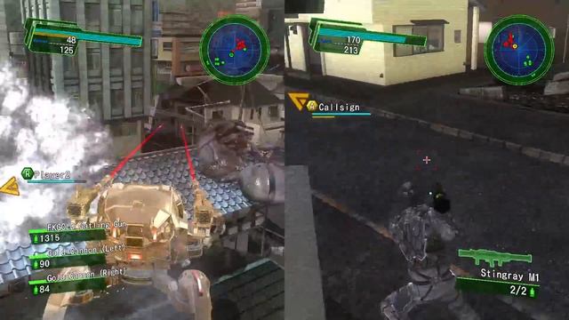 Earth Defense Force 4.1: The Shadow of New Despair PS4 Part 2 Split Screen смотреть онлайн