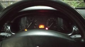 Пежо 406. Ошибки на приборке.