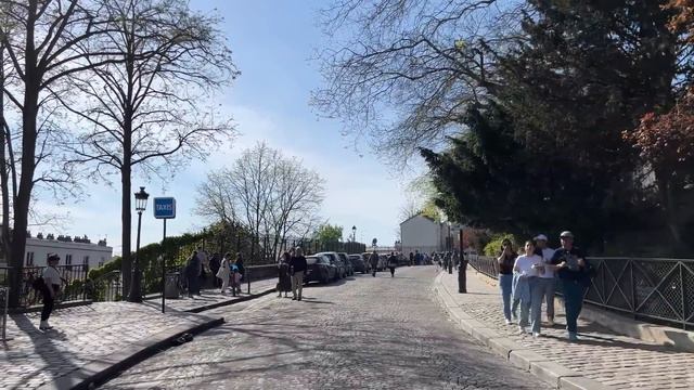 [4K]?? Paris Walk: Montmartre, La Maison Rose?, Sacré-Cœur, Place du Tertre?Wall of Love? 2022 смотреть онлайн