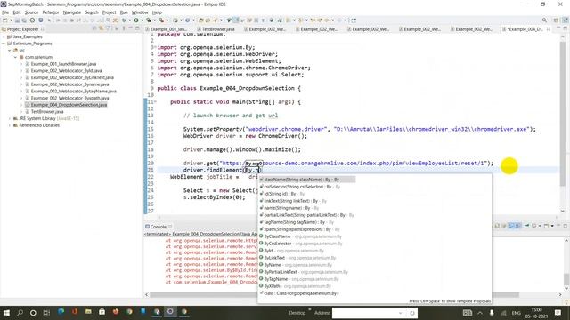 Part 6 : How to Handle drop-down using Selenium and Java смотреть онлайн