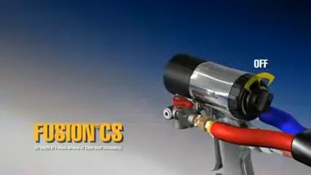 Fusion CS пистолет для напыления пенополиуретана и полимочевины