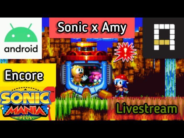 Sonic and Amy Christmas Sprites Encore mod walkthrough ASMR Livestream #3 смотреть онлайн