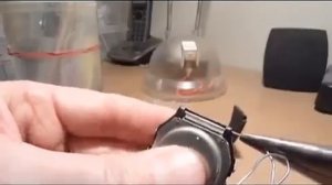 Casio F 91W watch   how to remove the pin and replace the strap