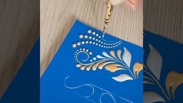 Обзор контурных красок, инструментов и принадлежностей для точечной росписи и их применение. смотреть онлайн