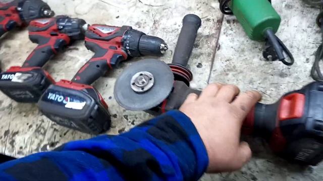 Nadzedzia Yato na baterie 18v zakrętarka wkrętarka młotowiertarka szlifierka kątowa смотреть онлайн