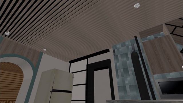 SWEET HOME 3D, кухня без света 3 смотреть онлайн