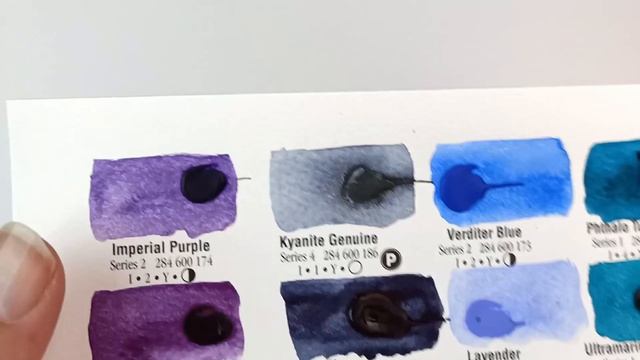 Swatching and Trying out Daniel Smith Watercolor Dot Cards; all four pages, 238 colours! смотреть онлайн