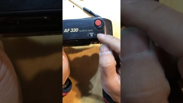 Samsung AF-330 Af330 삼성 Af330 자동 포커스 필름 카메라 사용법 필름 넣는 법