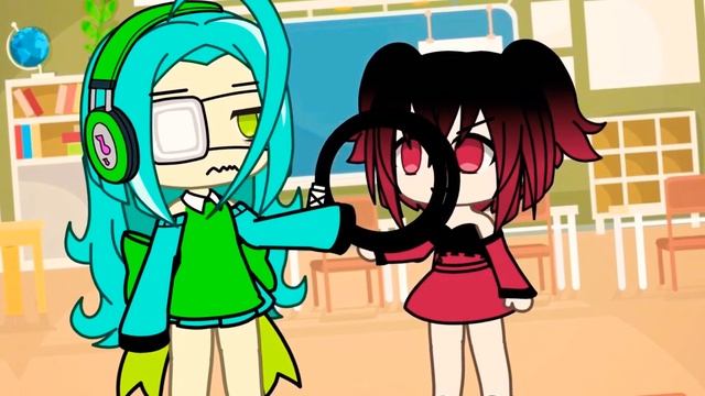 Девочка в краснам путь пресекла взяла скакалку и сказала играть!!!!! Меме гача Лайф смотреть онлайн