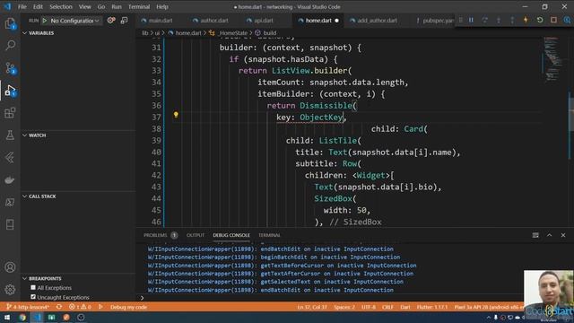 77- Flutter Networking - http - Delete data on the internet. смотреть онлайн