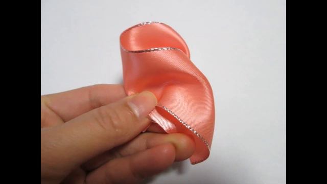 手作りリボン フラワーリボン　リボンでバラ　バラの作り方해피로즈 리본장미rose ribbon flower ribbon смотреть онлайн