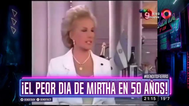 El Peor Día De Mirtha En 50 Años