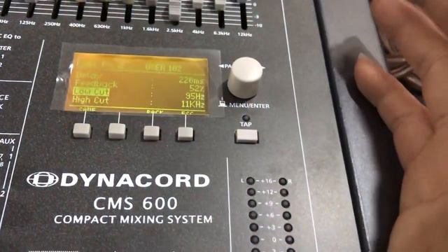 Bán và huong dẫn Mixer dynacord CMS600-1000-1600 LH 0908772400 смотреть онлайн