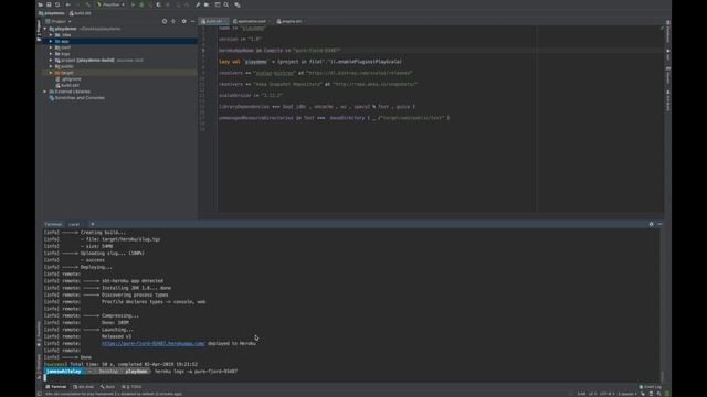 Heroku Crash Course: Scala Play! Framework смотреть онлайн