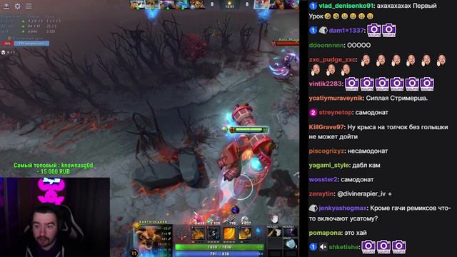 Стрей учит феноменальному чтению игры / Stray228 Дота 2 смотреть онлайн