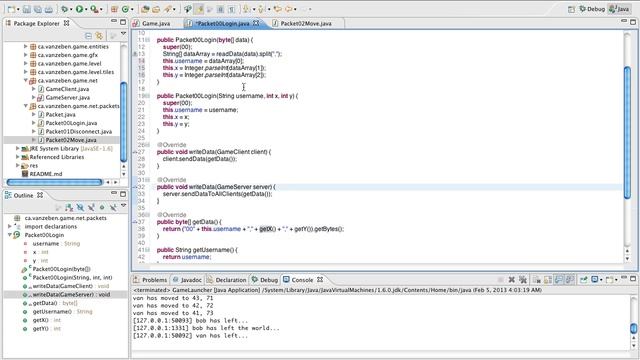 Java 2D Game Engine Development - Cleaning up the Login Packet смотреть онлайн
