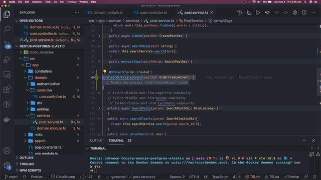 Nest JS Scheduler and Event Emitter #34 смотреть онлайн